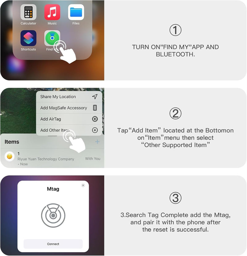 Car GPS Tracking Device for Vehicles,Cars etc,1PCS Real Time GPS Tracker for Vehicles Work with Find My (iOS Only),Mini Hidden Car Tracker with Magnetic Waterproof Case,No Monthly Fee(Black) Magnetic Car Tracker (Black, 1PCS)