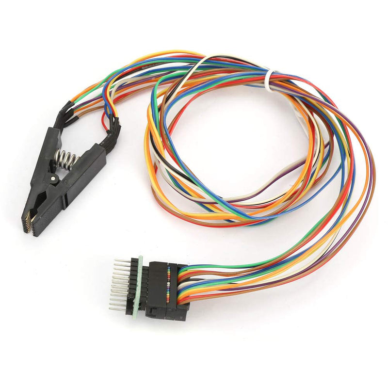 Programmer Testing Clip, SOP16 SOIC16 16 Pin IC Test Clamp SOP16 to DIP8 Flash Clip Connector