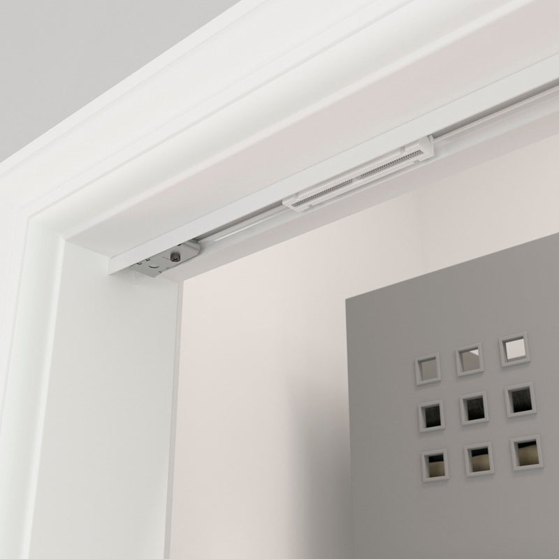 Richelieu Hardware 14015WBC Onward Bi-Fold Door Hardware Kit 48 in (1210 mm), Track White 48-in 1 Door