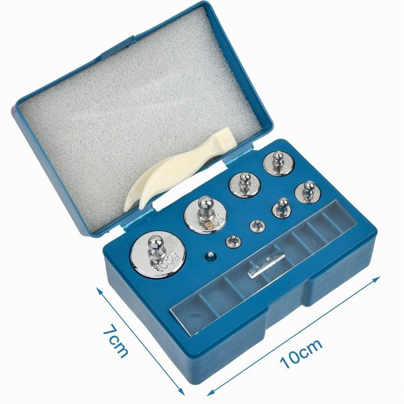 Calibration Weights Set, 17 Pieces, 10 mg-100 g, Calibration Weights Scales, Precision Stainless Steel Calibration Weights Set, Calibration Weights, Precise Test Weight, Calibration Weight, Digital Scales etc.