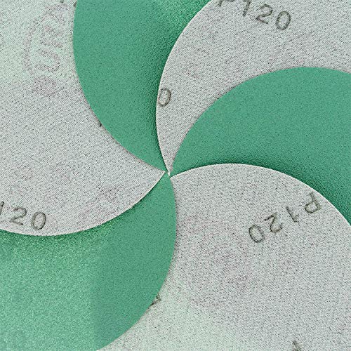 Dura-Gold 120 Grit 5" Sandpaper Discs & Soft Density Interface Pads