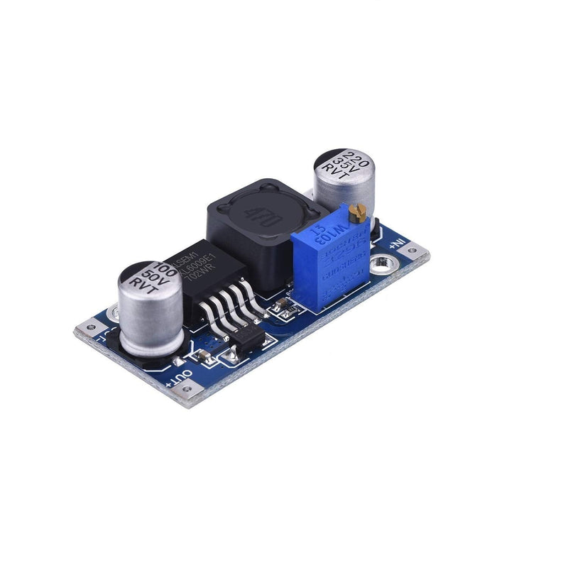 DollaTek 5Pcs Boost Converter Module XL6009 DC-DC 3.0-30V to 5-35V Output Voltage Adjustable Step-up Circuit Board