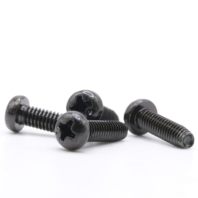 ReplacementScrews M4 14mm (M4XL14) TV Stand Screws Compatible with Many Samsung TVs - Both Machine and Self Tapping Sets Included - 8 TV Legs/Base/Feet Screws