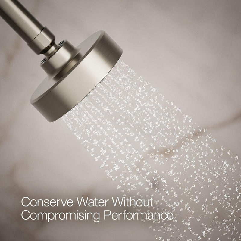 Kohler 72417-Y-BN Awaken® G90 Single-function showerhead, 2.5 gpm, Vibrant Brushed Nickel