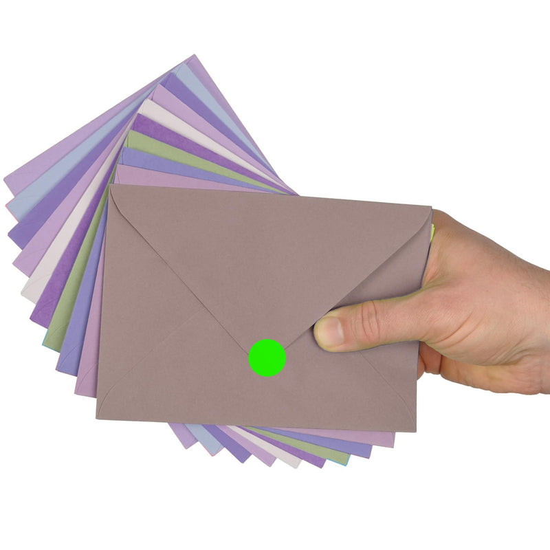 ChromaLabel 3/4 Inch Circle Sticker Labels, High Visibility Round Color Coding Label, Permanent Adhesive Labels - 1000 Sticky Dots per Dispenser Box, Fluorescent Green Stickers