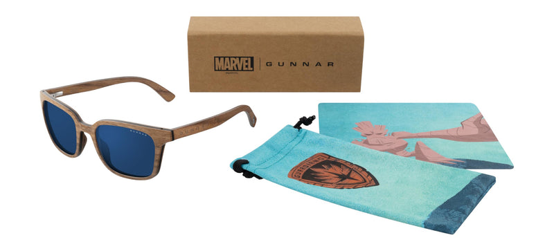 GUNNAR Groot Guardians of the Galaxy Blue Light Blocking Computer And Gaming Glasses Sun