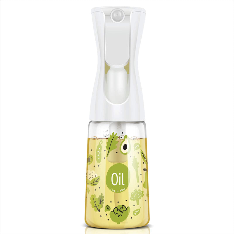 Mistifi Oliver Oil Sprayer for cooking, Spray bottle 6oz, Non-Aerosol Refillable Dispenser Oil Mister (set of 2) Set
