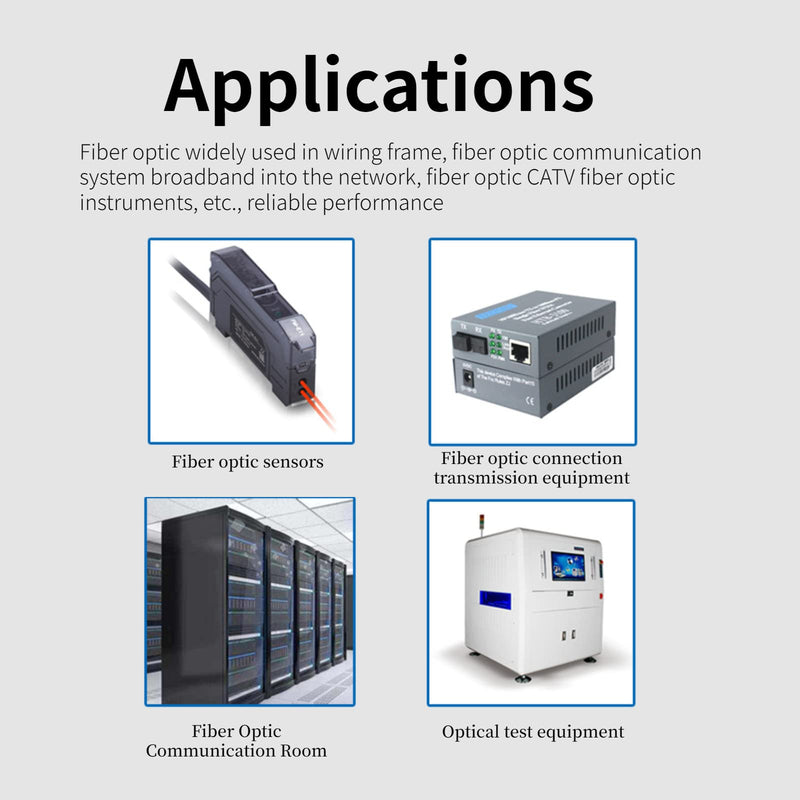 Hilitand fiber optic adapter plug single mode 1310-1550nm LC male to SC female optocoupler for digital communication