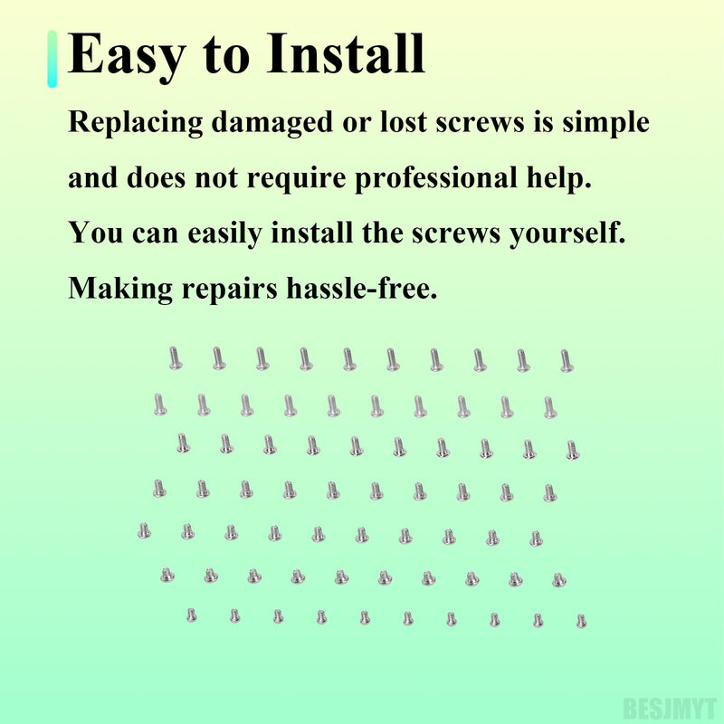 for Samsung Galaxy Mobile Phone Full Complete Screws Replacement Kit for All Models A15 A14 A13 5G S24 S23 S22 Plus Ultra Internal Screw Fix Inner Parts with Screwdrivers Repair Tool Full Set