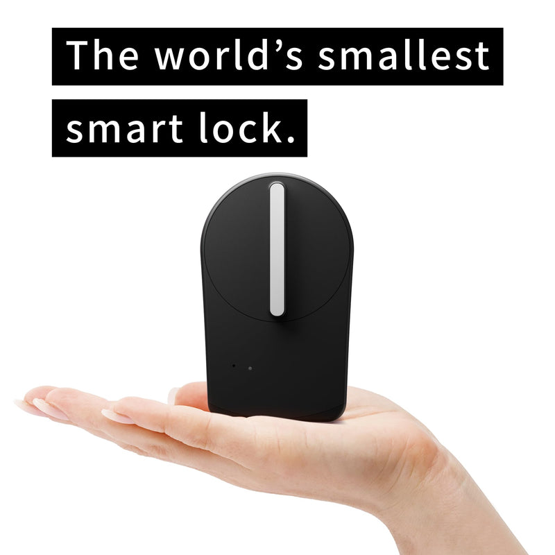 CANDY HOUSE Sesame 5, Smart Lock, Bluetooth Electronic Deadbolt, Auto-Lock, Keyless Entry Door Lock for Front Door, Fits Your Existing Deadbolt, for Airbnbs Vacation Rentals