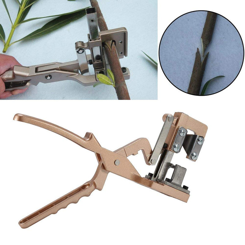 ViaGasaFamido Garden Grafting Tool Pruner, Fruit Tree Pruning Shears Scissor, Aluminum, Grafting Tools with Non-Slip Handle for Gardening Tree Pruning Pruners