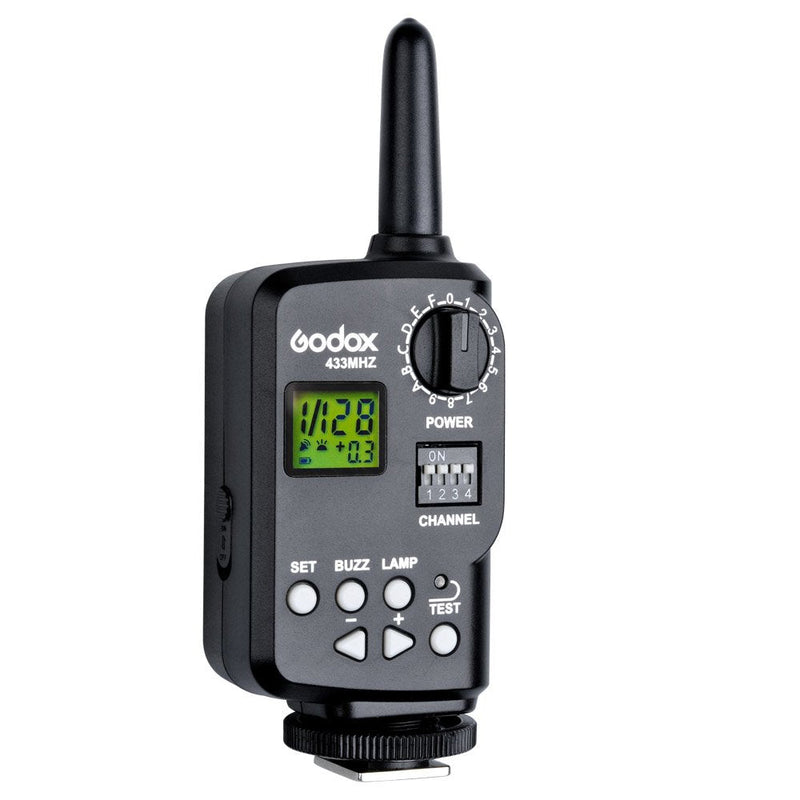 Godox FT-16 TTL Wireless Flash Trigger 433MHz 16 Channels with Reciever for Godox AD180, AD360 Speedlite, SK/GT/GS/DE/DP Series Studio Strobe Light