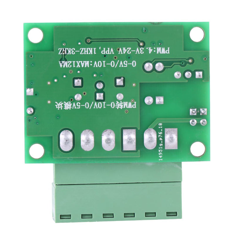 Digital Converter Module, 1-3KHZ 0-10V PWM Signal to Voltage Converter Module Digital Analog Board