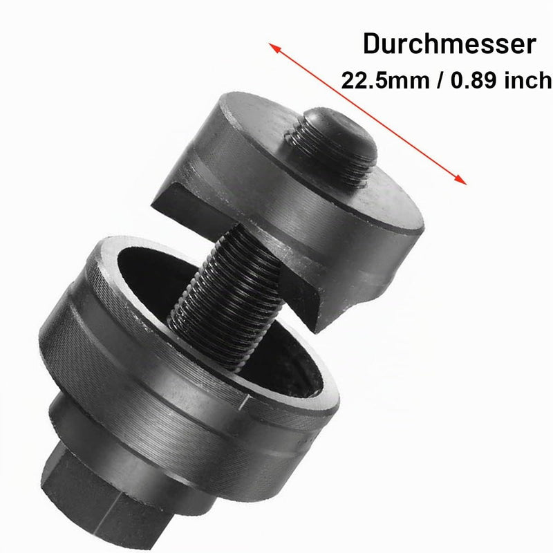 SagaSave 22.5mm Sheet Metal Punch Hexagonal Sink Hole Cutter Steel Plate Stainless Steel Metal