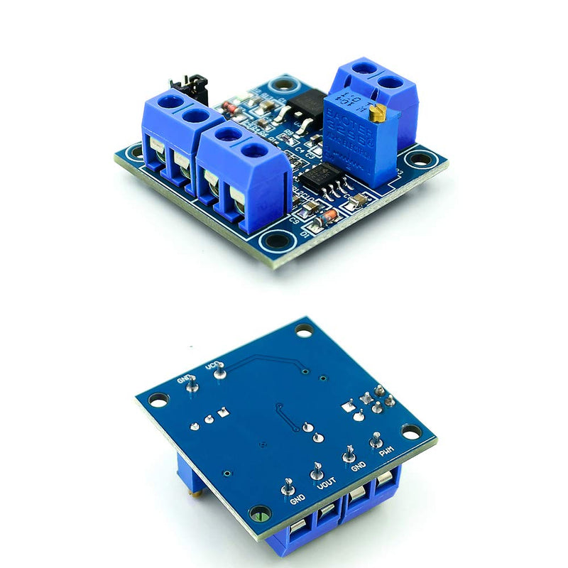 2Pcs PWM to Voltage Module 0% -100% PWM Converted to 0-10V Voltage Digital Analog Signal Converter for PLC Signal Interface Switching