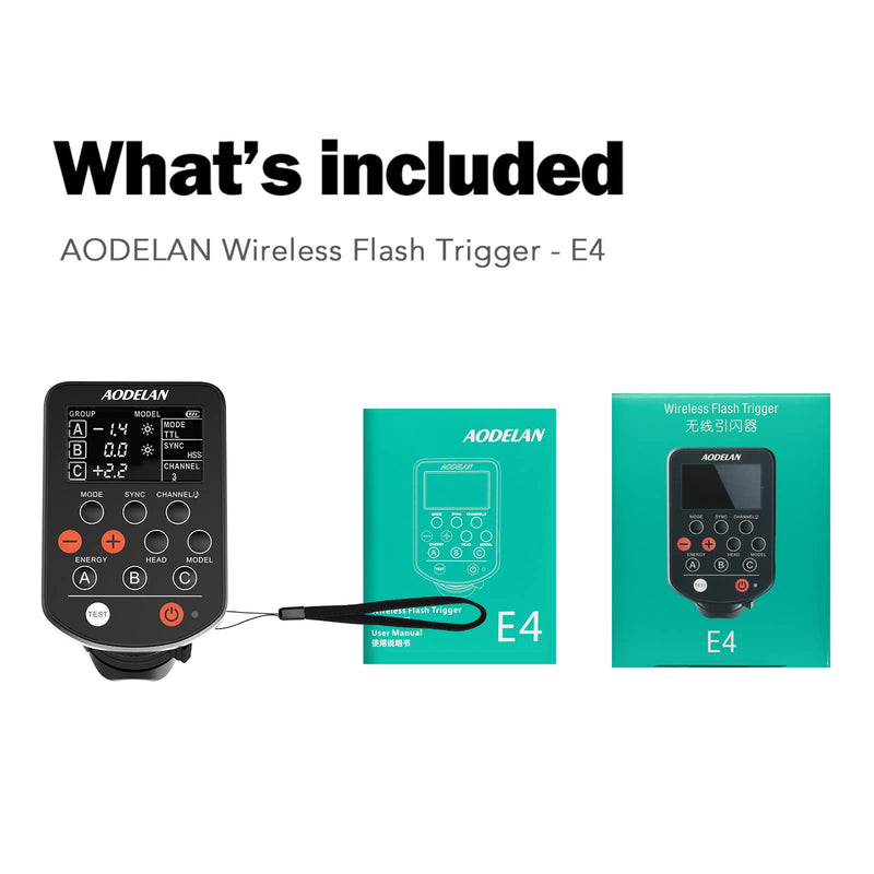 AODELAN TTL HSS 1/8000s Wireless Flash Remote Trigger Compatible for Sony Camera; Replace P-rofoto Air Remote TTL-S