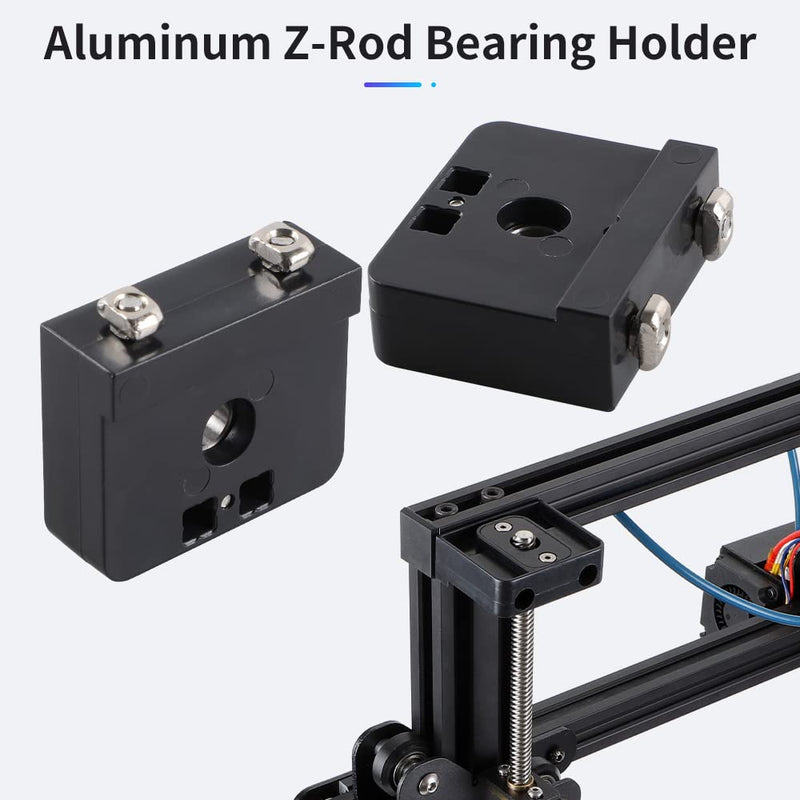 Creality 3D Official Printer Ender 3 Dual Z-axis Upgrade Kit with Lead Screw, Metal Power Supply Holder and Stepper Motor, 3D Printer Ugrades Kit for Ender 3, Ender 3 Pro, Ender 3 V2
