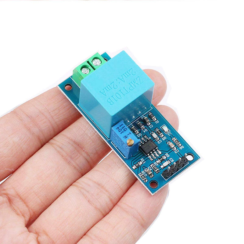 Youmile 4pcs ZMPT101B Active Single Phase Voltage Transformer Module Voltage converter module, 5-30V single phase AC sensor board with active output, supply voltage with Dupont line