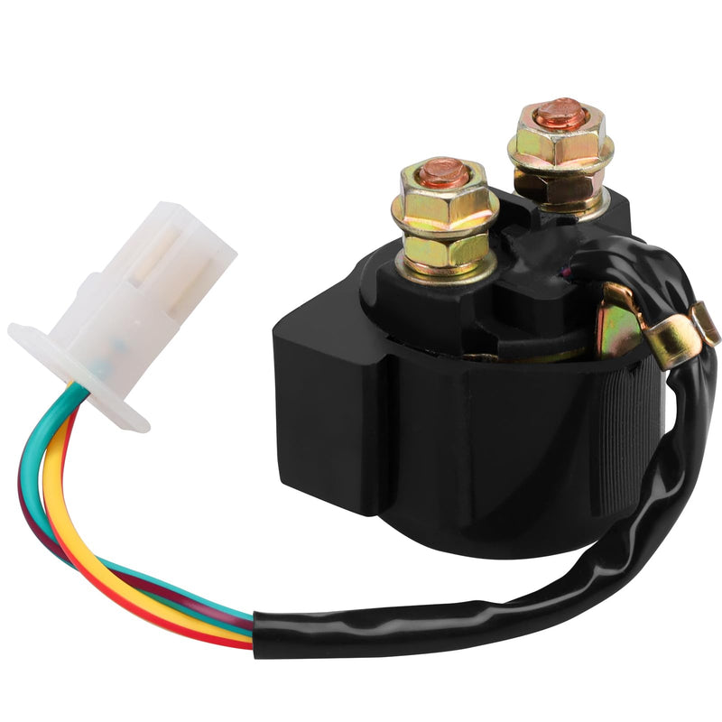 Starter Solenoid Relay for Honda TRX300 Fourtrax 300 1988 1989 1990-2000 TRX200 Fourtrax 200 1984 TRX250 FOURTRAX 250 1985-1987 TRX250 Sportrax 2003-2008 TRX400 Sportrax 2001-2014 TRX125 FOURTRAX