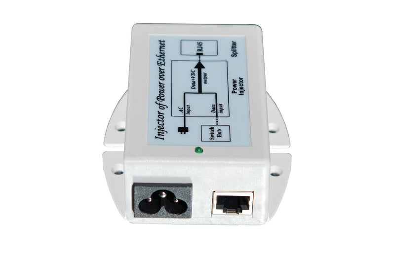 Tycon Systems TP-POE-18G 24W Gigabit POE Power Inserter - US Power Cord, 18V