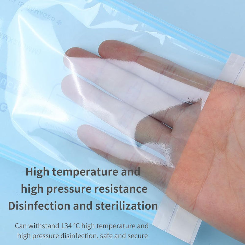 Sterilization bags, self-sealing sterilization bags, closure sterilization bags, disposable sterilization bags, disposable sterilization bags, dental self-sealing sterilization bags