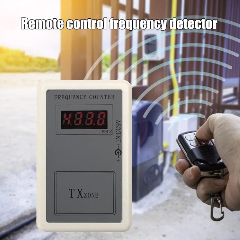 Remote Control Tester, Car Key Fob Signal Control, Wireless Meter, 260-450MHz Portable Digital Handheld Frequency Counter