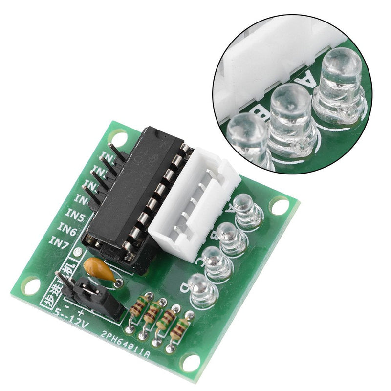 Walfront 5Pcs ULN2003 Stepper Motor Driver Module Driver Board Stepping Module for 4 Phrase Stepper Motor
