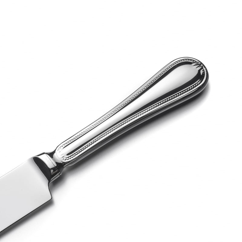 2 Piece Wedding Cake Server Set,18/10 Stainless Steel Dessert Set Pie Server Cake Cutter Knife for Birthday,Anniversary,Holiday,Baby Shower,Party Mademoizelle Stainless Steel-M