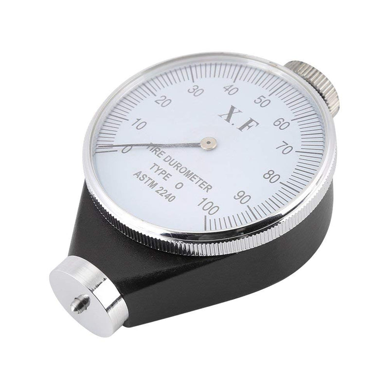 Hardness Tester Shore Type A/O/D Rubber Tire Durometer Hardness Tester 0-100 (Type O)