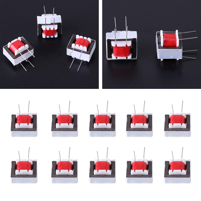 Oumefar 10pcs/pack EI14 High Efficiency Audio Isolation Transformer 600:600 Ohm 1:1 Auto Control Audio Transformer Ohm Transformateur