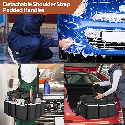 HODRANT Extra-Large Detailing Bag with Waterproof EVA Hard Bottom