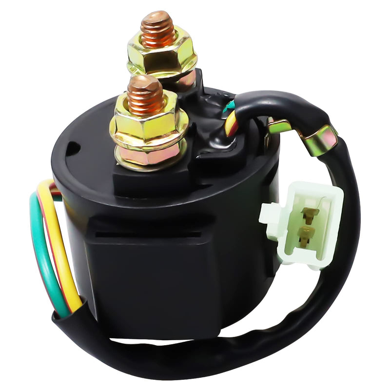 Cyleto GY6 Starter Solenoid Relay for 4-Stroke 110cc 125cc 150cc 50cc 200cc 250cc 70cc 90cc ATV Dirt Bikes Scooters Taotao Go Kart Dne Buggys Quad 4 Wheelers Pit Bike Moped Roketa SSR Sunl Coolster No protective cover