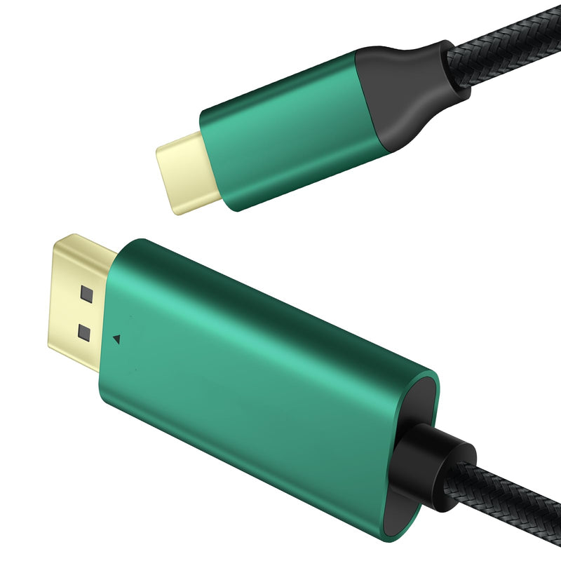 Type c to dp Cable 4k 144hz dp1.4 Type c kvm Switch Cable 4k 120hz Thunderbolt to dp Cables 8k DP1.4 spec Thunderbolt to displayport 5k 144hz