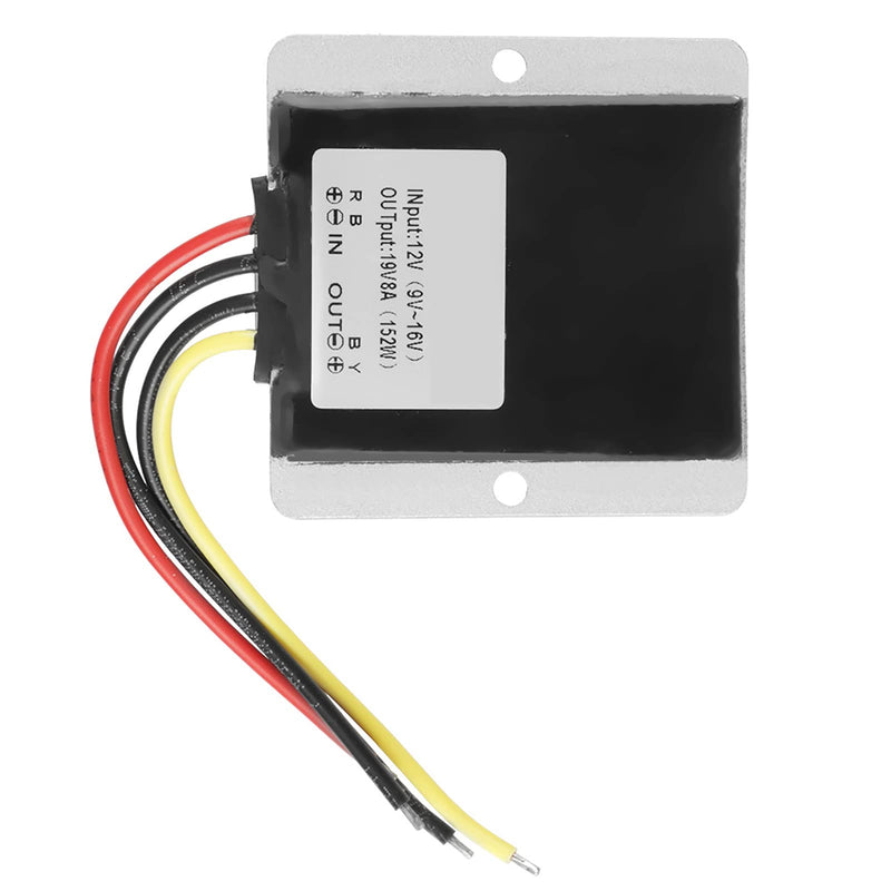 Tbest Voltage Converter 12V 19V, DC Converter 12V to 19V, DC12V to DC 19V 8A 152W Voltage Boost Power Module