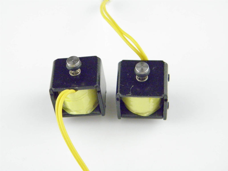 CHANCS Micro Electromagnet Solenoid Push Pull Through 3.5mm Hub Type DC 12V-24V Electric Household Appliance Magnet Magnet Push Pull Electromagnet