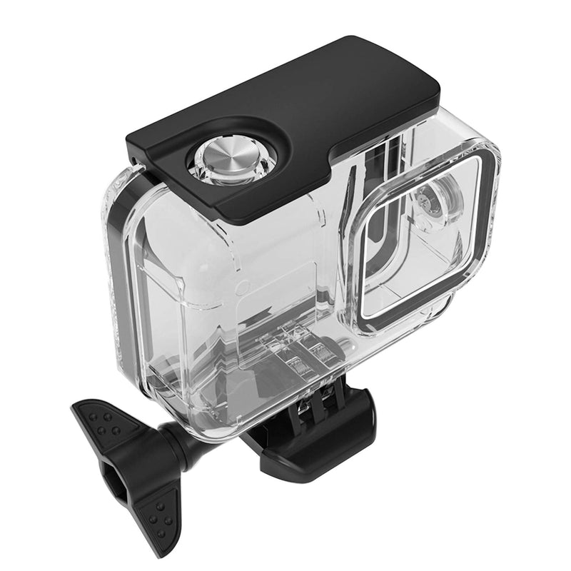 60M/196FT Waterproof Case for Go Pro Hero 8 Black, Protective Underwater Dive Housing Shell with Bracket Accessories for Go Pro Hero8 Action Camera