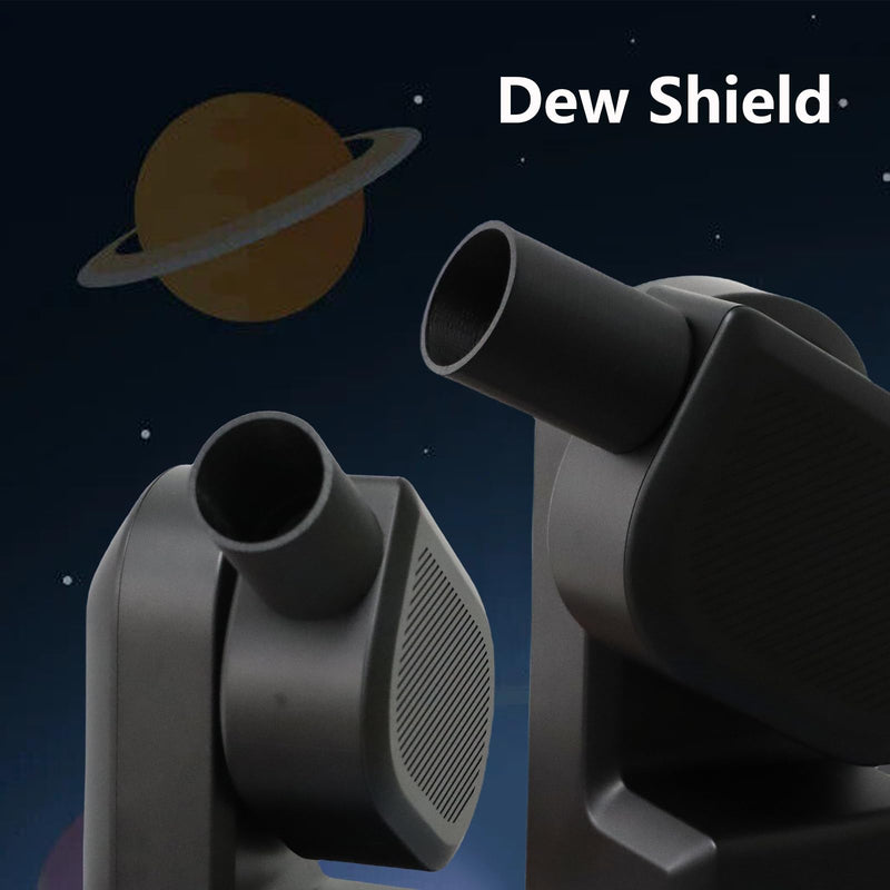 Dew Shield for ZWO Seestar S50 Telescope Accessories for ZWO Seestar S50，Only Compatible with TPU Made Cap Cover and Bahtinov Mask Focus Black