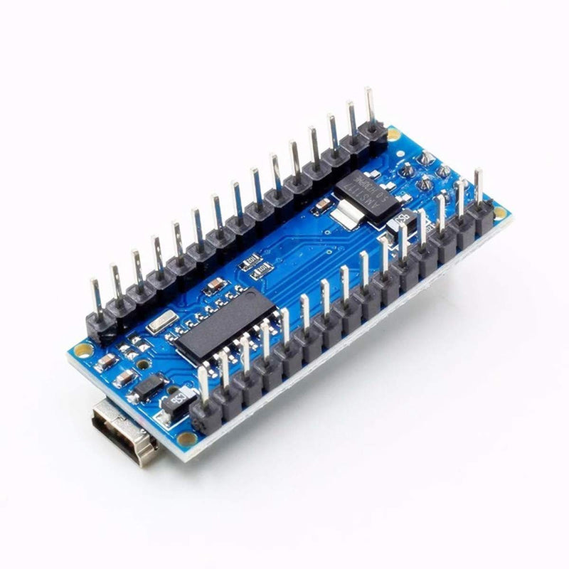 FainWan 3pcs Mini Nano V3.0, Nano Board ATmega328P CH340 5V 16MHZ Micro-Controller Board Compatible with Ar-duino IDE Mega2560 Rasp-Berry Pi (Nano x 3 with USB Cable)