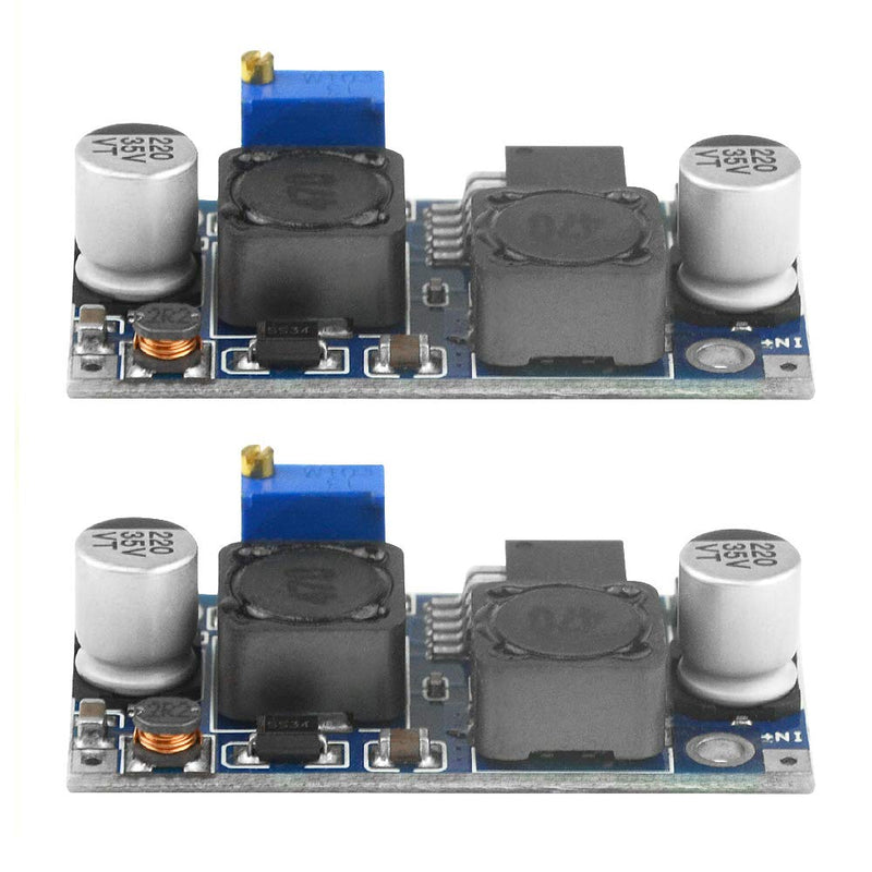5pcs XL6009 DC-DC Buck Boost Voltage Converter Power Module 4A 400KHz Adjustable Step-Down Switch Module 3.8-30V to 1.25-35V Power Supply Module for Solar Panel