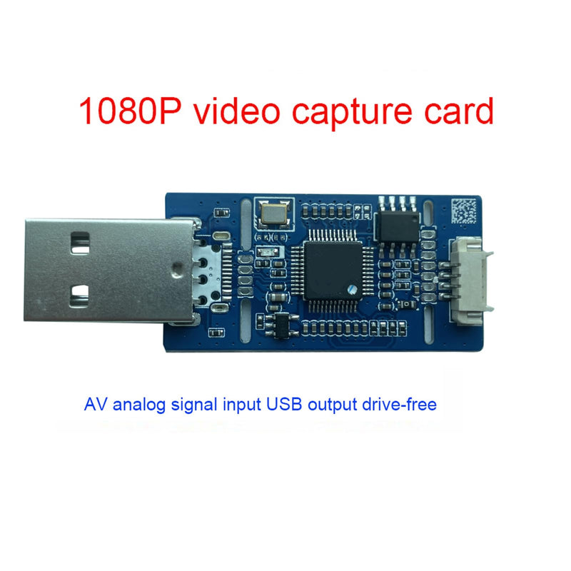 CVBS to USB Capture Analog AV-to-USB Camera Module CVBS to USB Module UVC Free Drive Compatible with Windows/Linux/Android/MAC