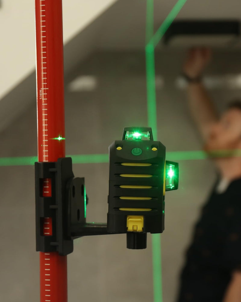 Firecore Laser Level Bracket Adjustable 1/4" and 5/8" Mount Adapter Line Laser Positioning Base-FLM30A Laser Level Bracket-FLM30A