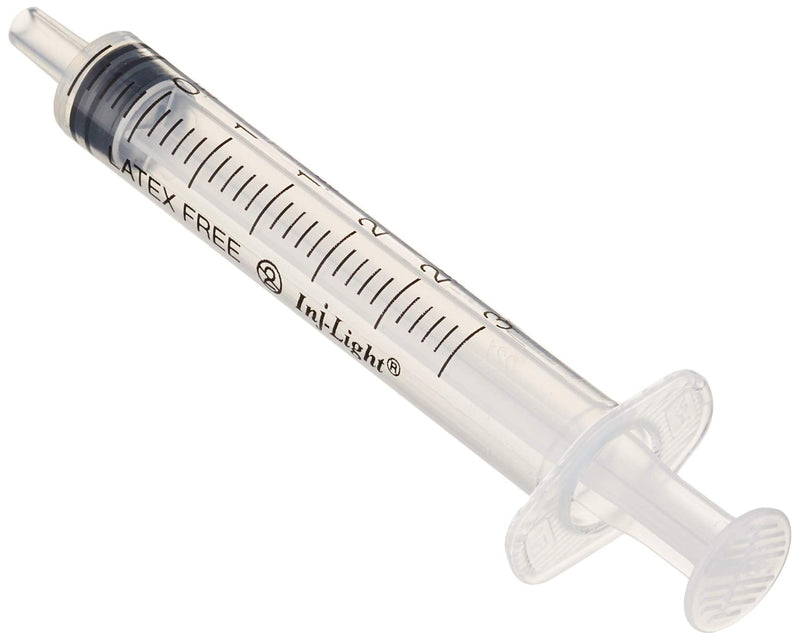 Syringes Without Needle, 3 mL Centric LC (Pack of 100) Central Luer cone 3 ml - 100 stk