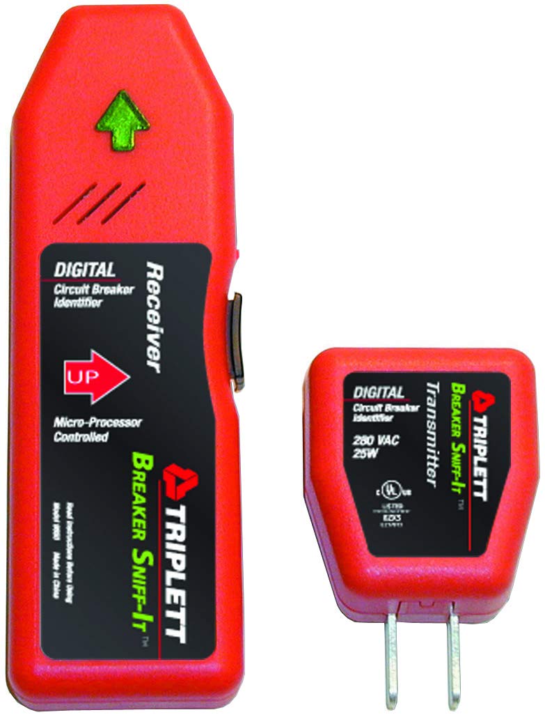 Triplett 9650 Breaker Sniff-It Automatic Circuit Breaker Locator with Audible and Visual Indication