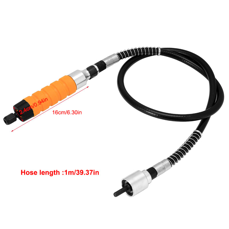 YWBL-WH Electric Wood Carving Chisel Engraving Knife Tool 5 Blades Replacement Wrench Soft Flexible Shaft Set, Carving Knife