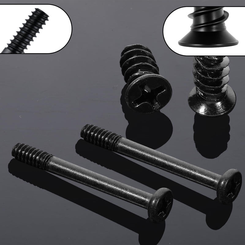 60 PCS pc Fan Screws, Computer Cooling Fan Mount Screws Case Fans Screw Long Short Kit PC Radiator Mount Screw Computer Chassis Fans Components #6-32x30mm 30PCS / M5x10mm 30PCS