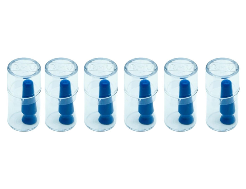 DMV Scleral Cup Lens Inserter Pack of 6, Ventless Contacts Inserter Tool for Scleral Lenses, Hard Contact Lenses, and Prosthetic Eyes, Applies Contacts Safely, Comfortably & Hygienically Cobalt Blue, 6pk