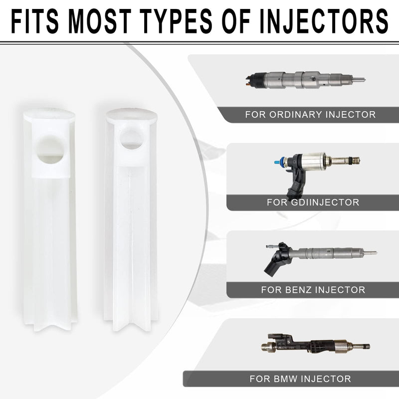Flush Cleaner Adapter For Car Fuel Injector Tester Fuel Pump Pressure Test Automotive Diesel Gas Injectors Nozzles Unlimited Pulse Cleaner Adapter DIY Cleaning Tool Kit Set