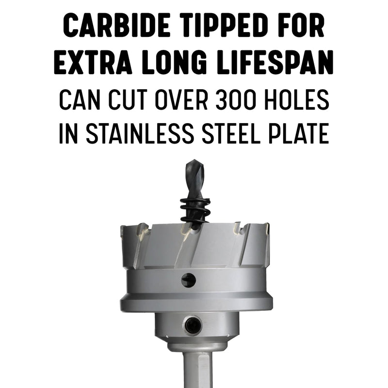 Drill America 5/8" Carbide Tipped Hole Saw/Cutter with 1" Depth of Cut, CTH Series 5/8"