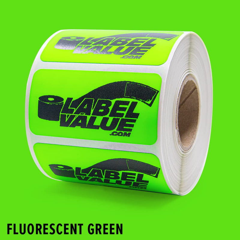 LabelValue.com | Custom Printed 2" x 1" Labels & Stickers, 1 Roll Per Pack