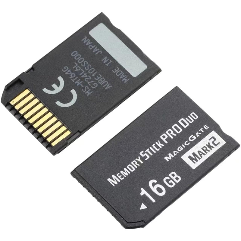High-Speed 16GB Memory Stick Pro Duo Mark2 - for PSP and Camera Memory Cards